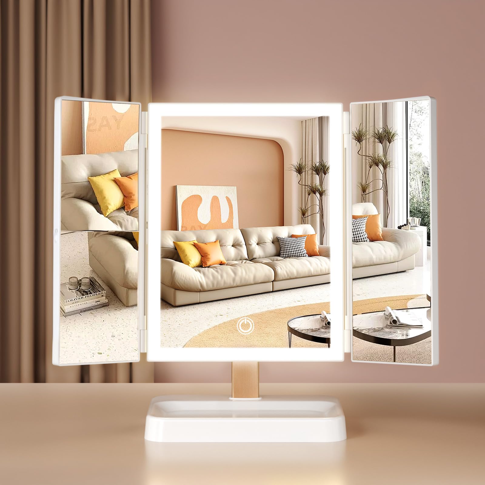 SKSFLY miroir maquillage cadeau élégant et utile