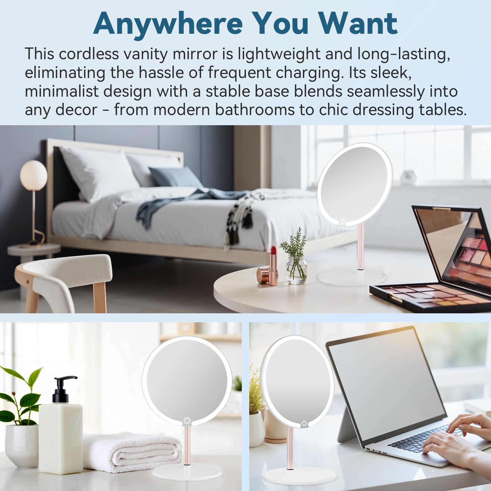 SKSFLY trois modes d’éclairage pour tous les looks.