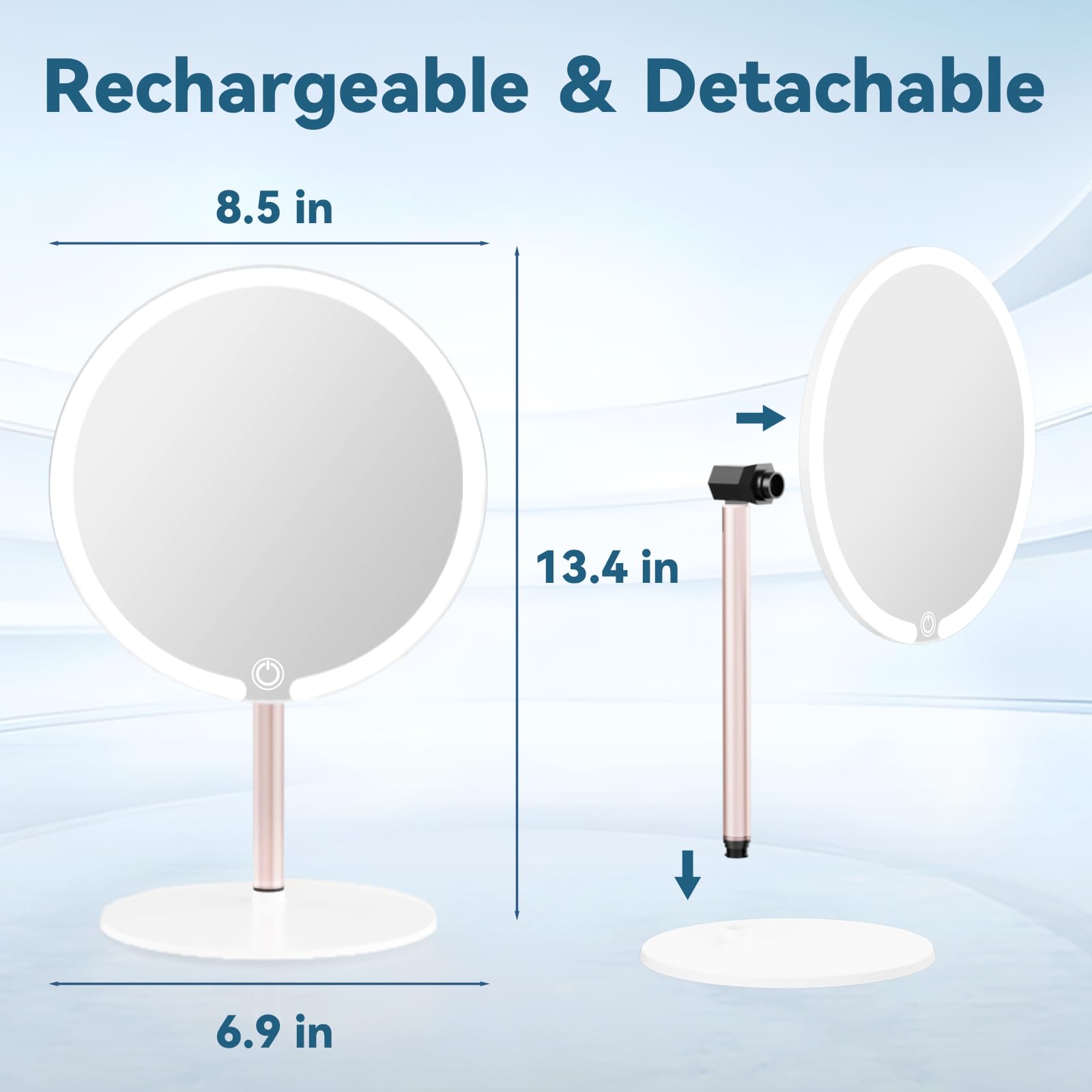 SKSFLY utile en salle de bains et sur table de maquillage.