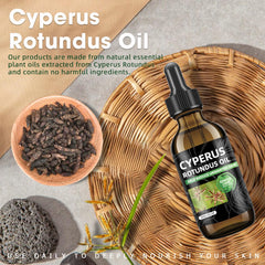 Gouttes d’huile Cyperus Rotundus SKSOYT pour application douce.