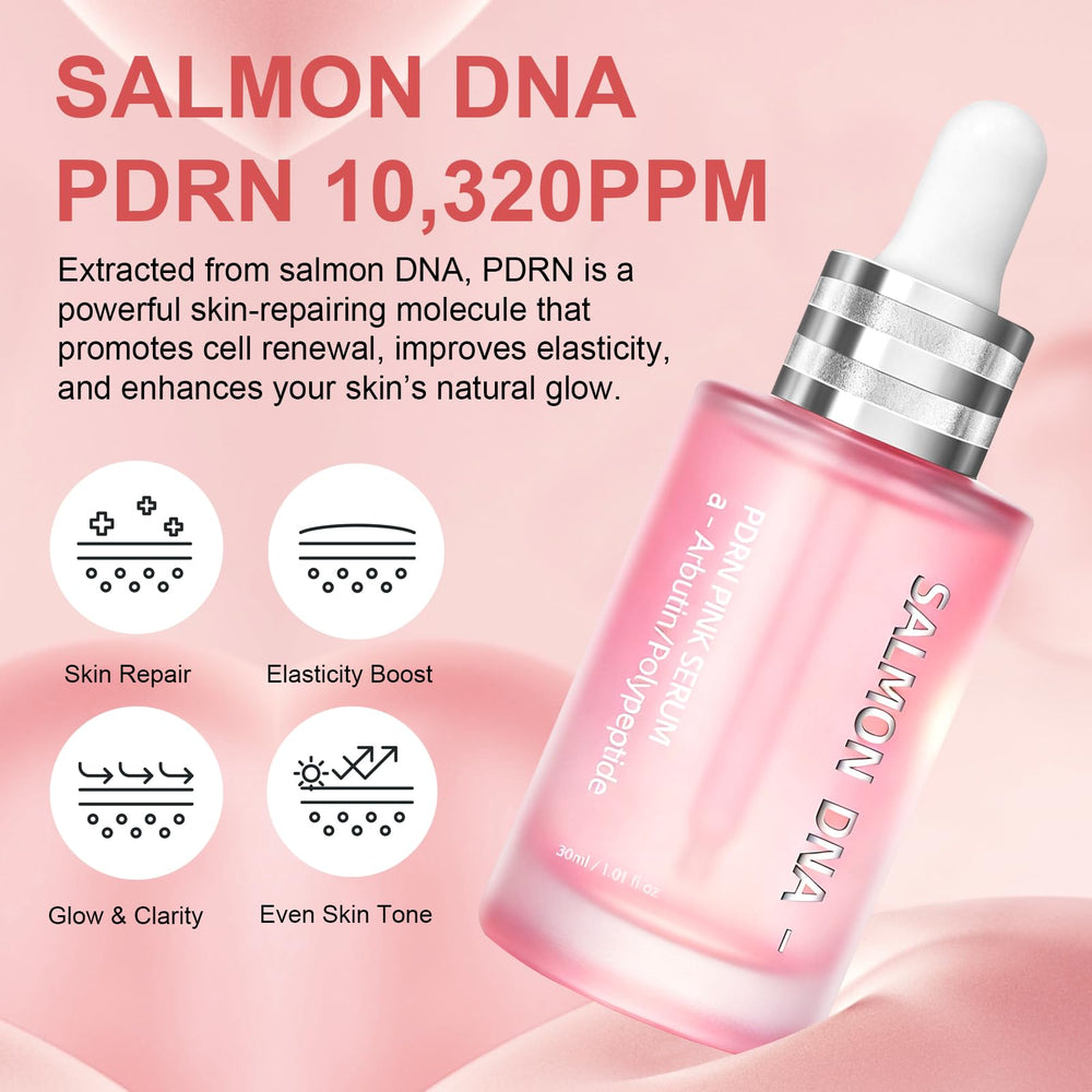 SKSOYT Pink Peptide 12 PDRN, concentration saumon 10320ppm pour éclat potentiel