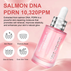 SKSOYT Pink Peptide 12 PDRN, concentration saumon 10320ppm pour éclat potentiel