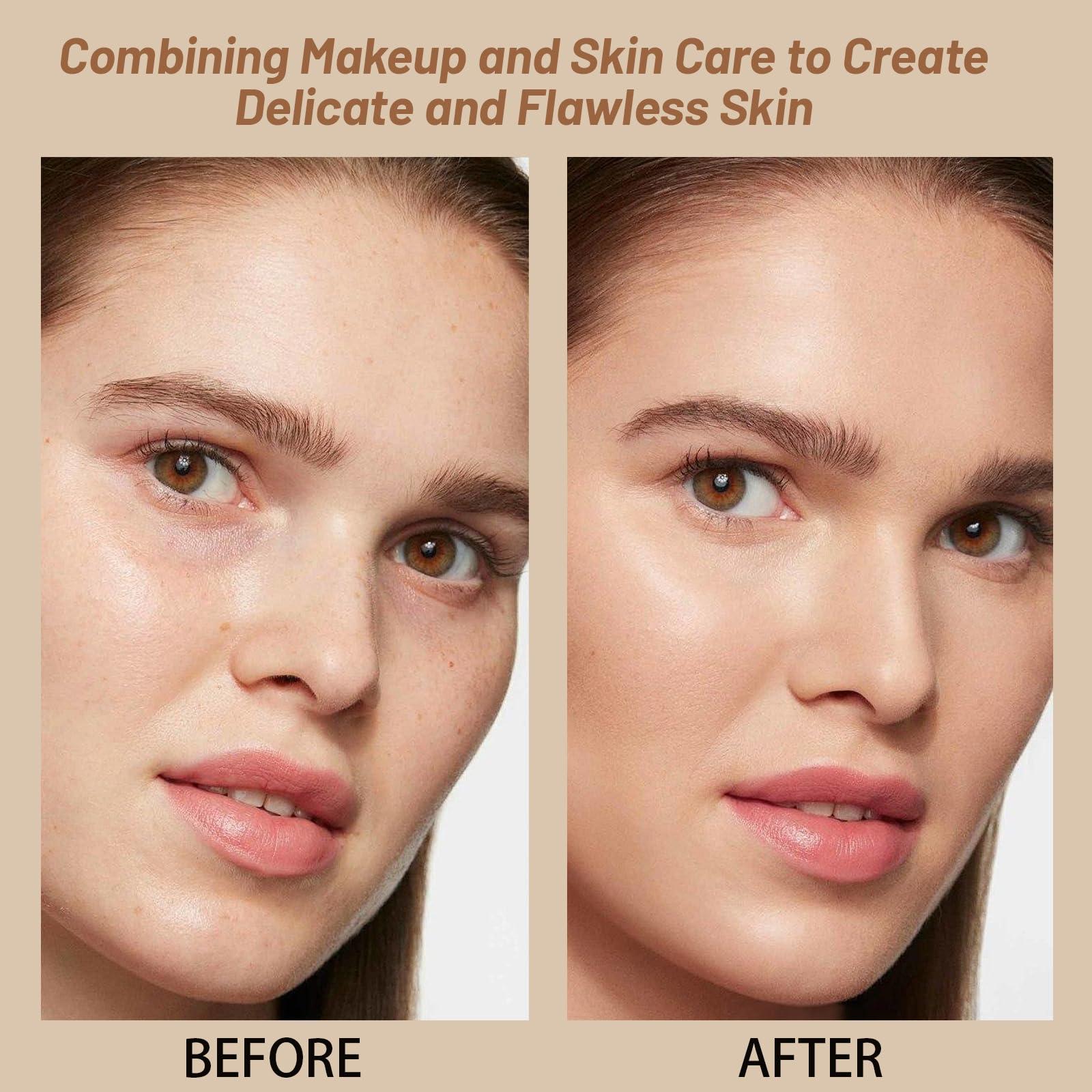 Fini naturel Skween – maquillage léger et éclat subtil.