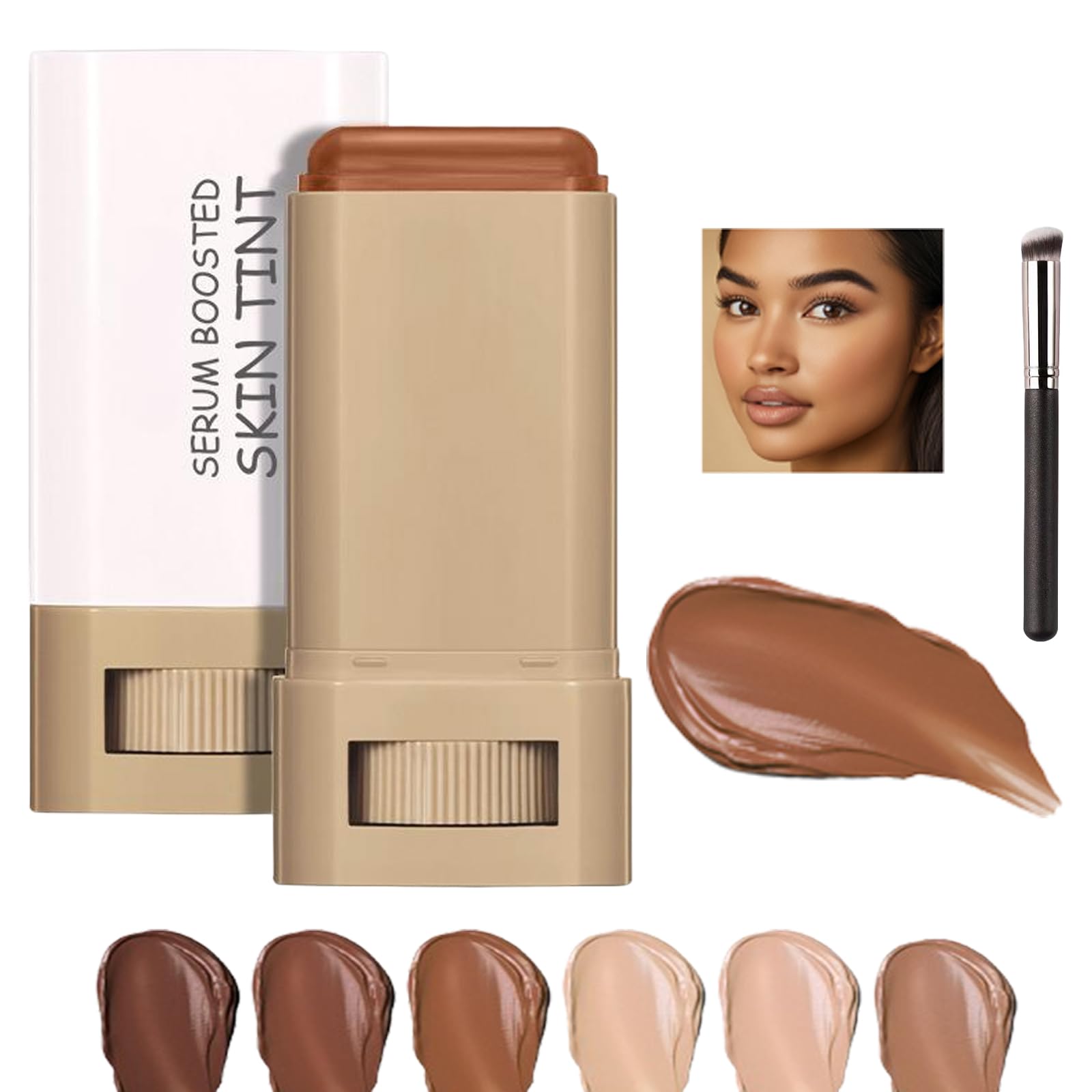 Bâton teint Skween – application facile pour teint naturel et lumineux.
