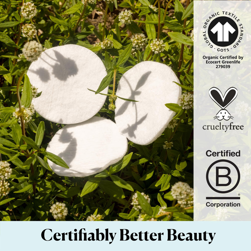Sky Organics beauté responsable: disques coton sans cruauté animale
