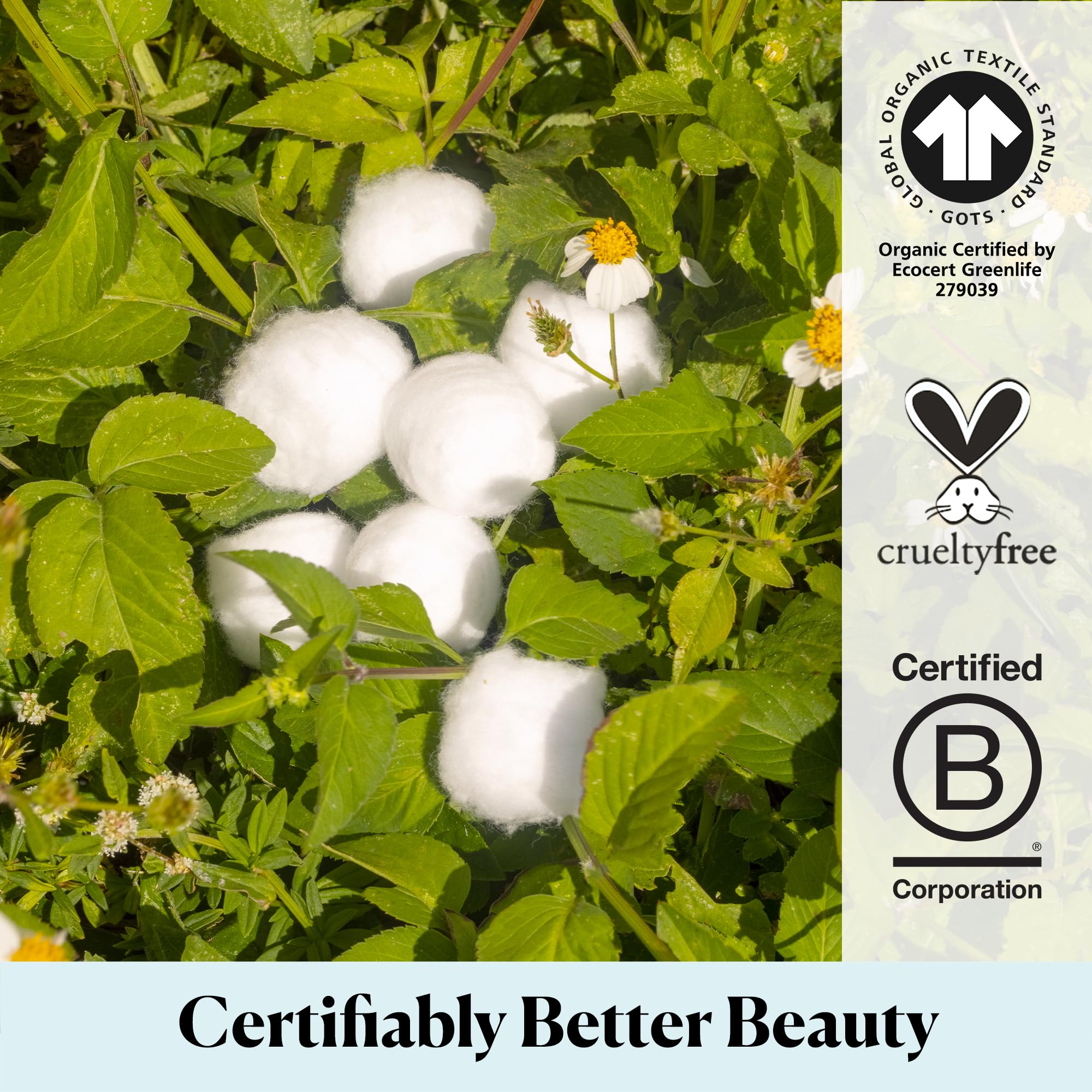 Boules de coton Sky Organics usage beauté quotidien, solutions maison