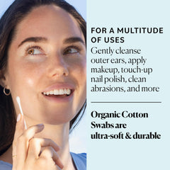 Sky Organics Coton-tiges, nettoyage précis des écrans et petits recoins