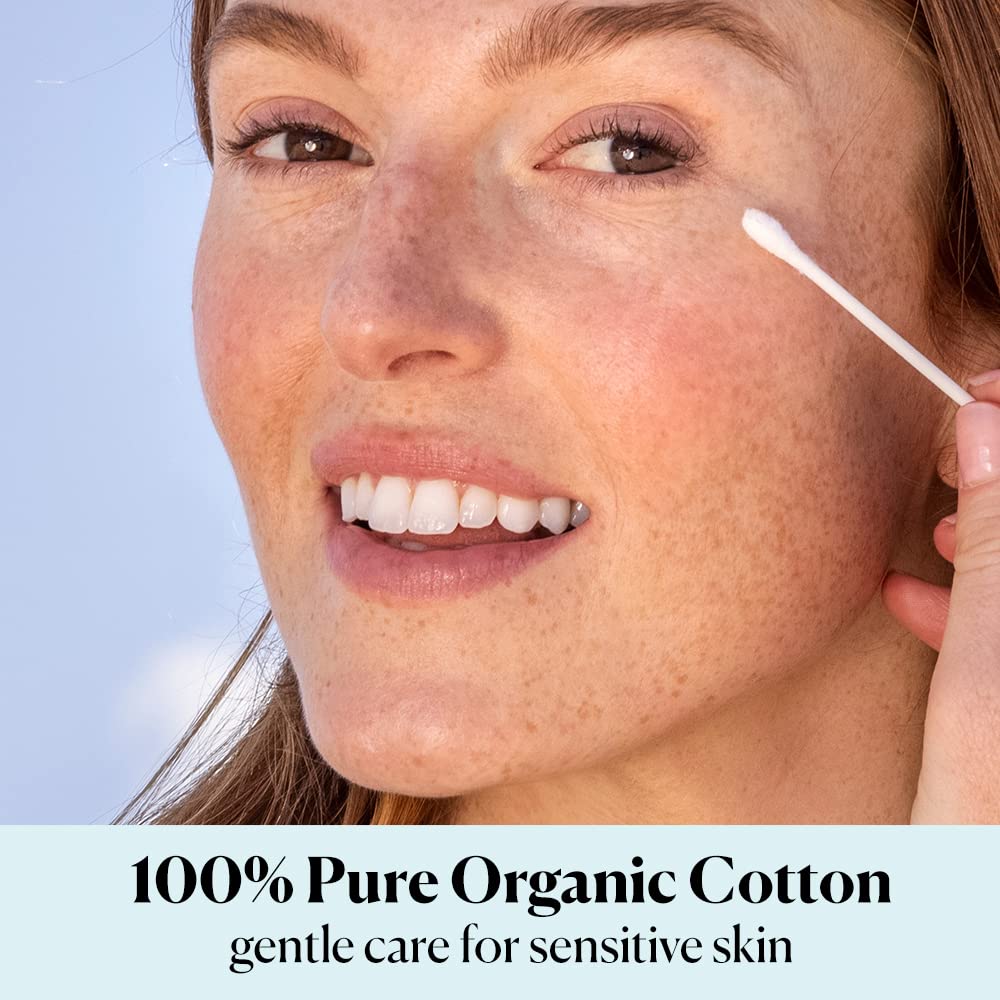 Sky Organics cotons-tiges bio pour le démaquillage du vernis sur les ongles.