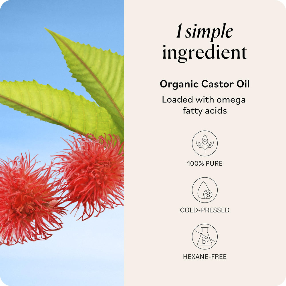 Sky Organics huile de castor – soin peau pour zones sujettes à l’acné