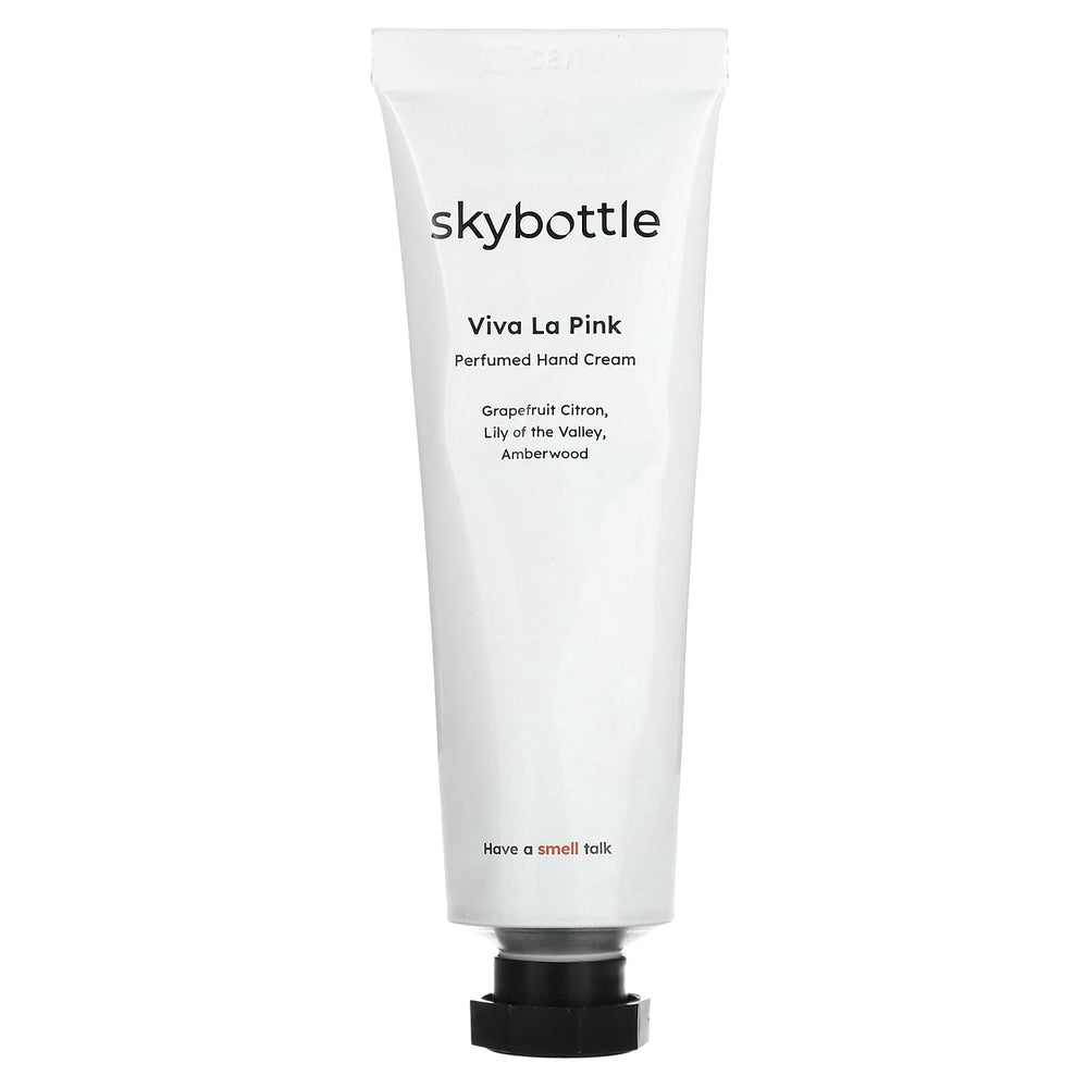 Skybottle Crème Mains, senteur pamplemousse et hydratation durable sur peau sèche.
