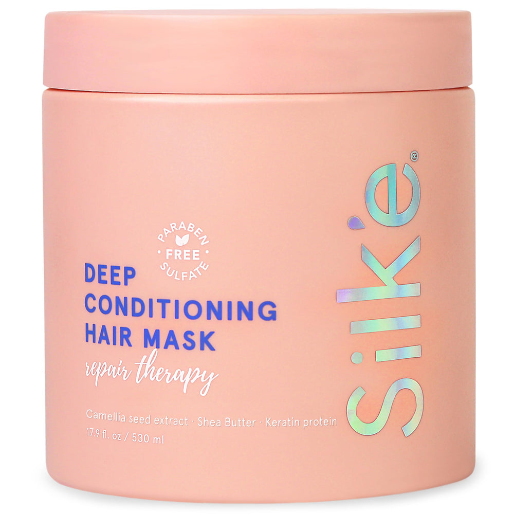 Sleek'e Silk'e Repair Therapy: beurre de karité apaise le cuir chevelu.