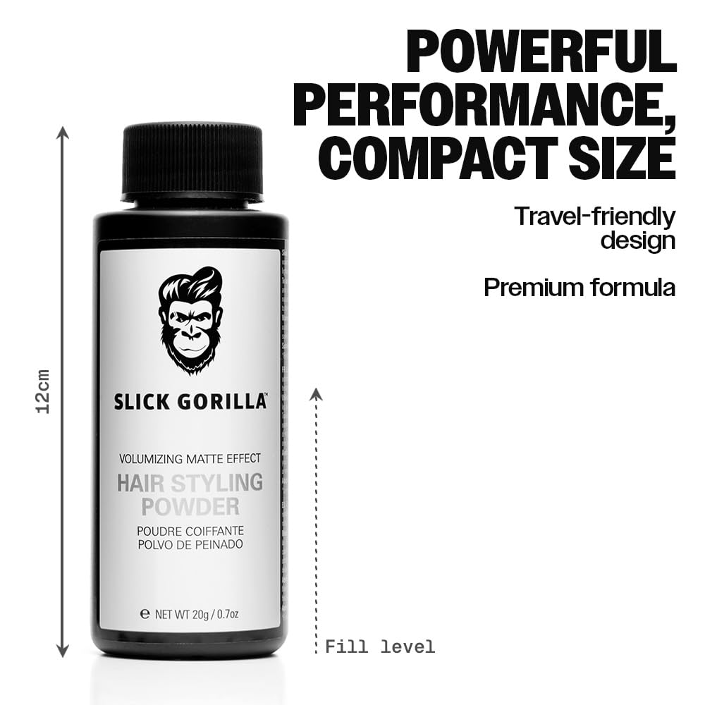 Slick Gorilla Poudre sans parfum — idéal pour voyager et sport.