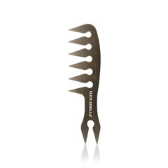 Slick Gorilla Texture Comb avec dents rondes pour démêlage doux et fluide.