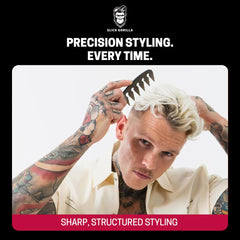 Slick Gorilla Texture Comb en materiau carbone durable, pour longévité.