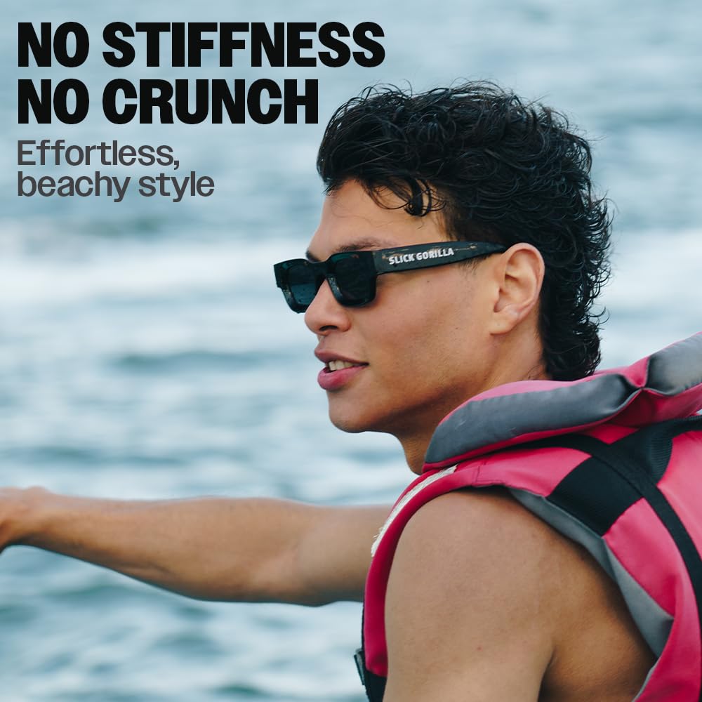 Slick Gorilla vagues plage sur cheveux pour effet naturel.