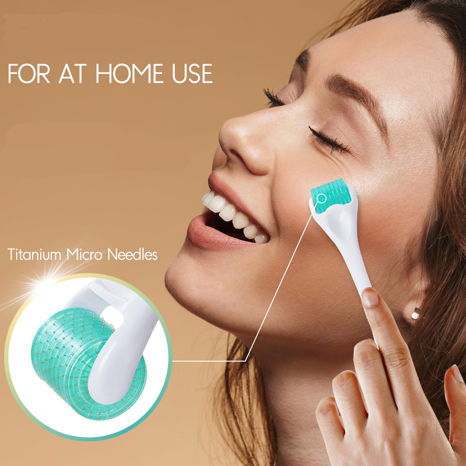 Rouleau microneedling portable Slionwe : sessions rapides où que vous soyez
