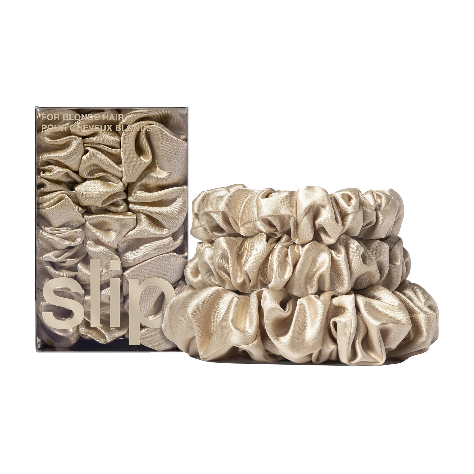 SLIP Back to Basics serre-cheveux soie: texture douce et protection des cheveux au quotidien.