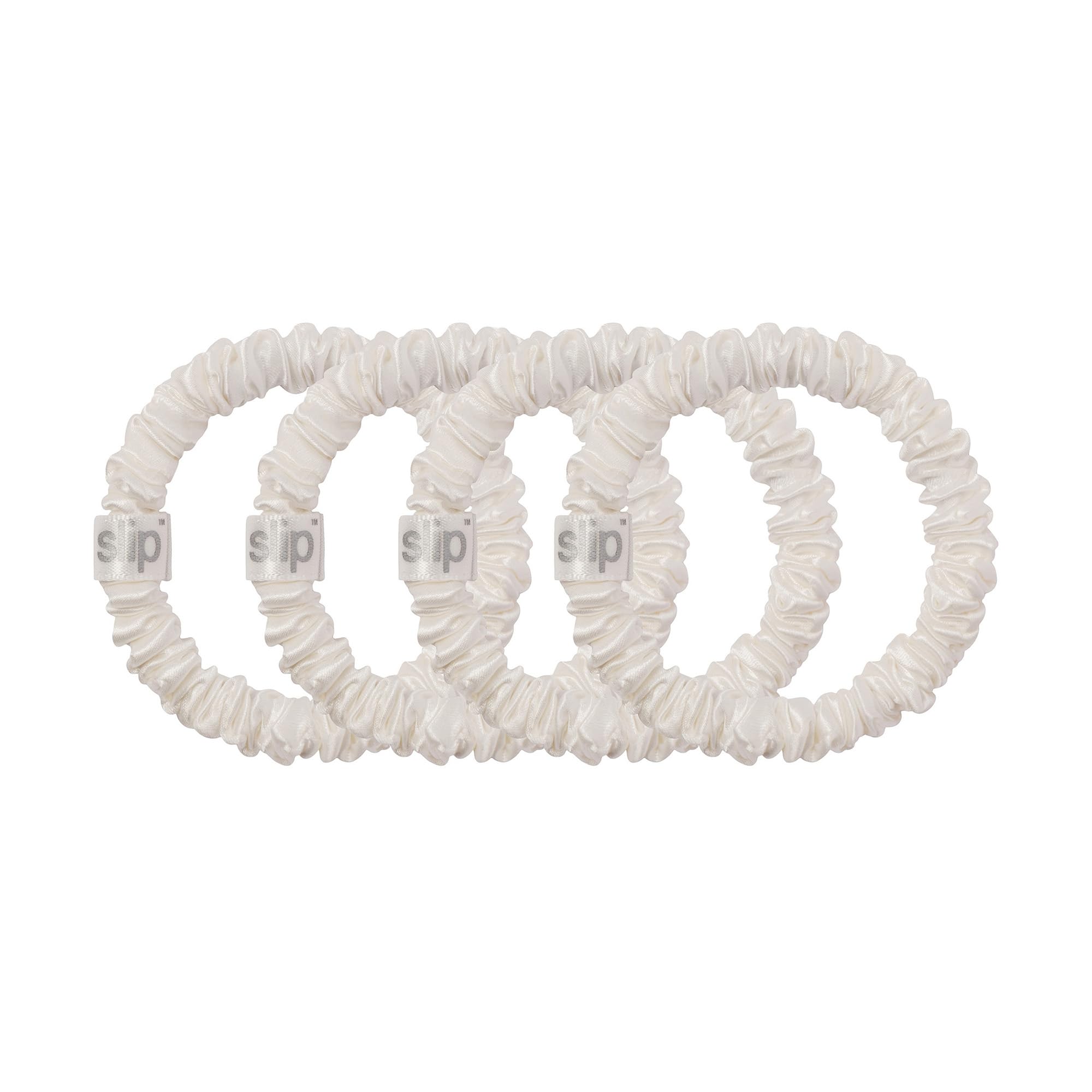 SLIP Skinny Scrunchies brillance-naturelle: apporte éclat sans tirer les cheveux.