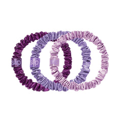 SLIP chouchou skinny en soie pure couleur fleurs-sauvages – douceur cheveux délicats
