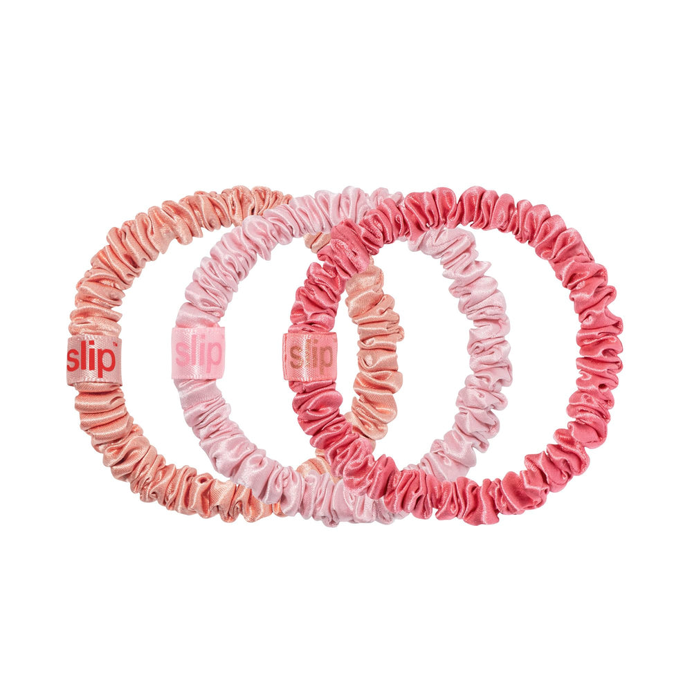 SLIP Skinny Scrunchies pêche emballage élégant pour cadeau