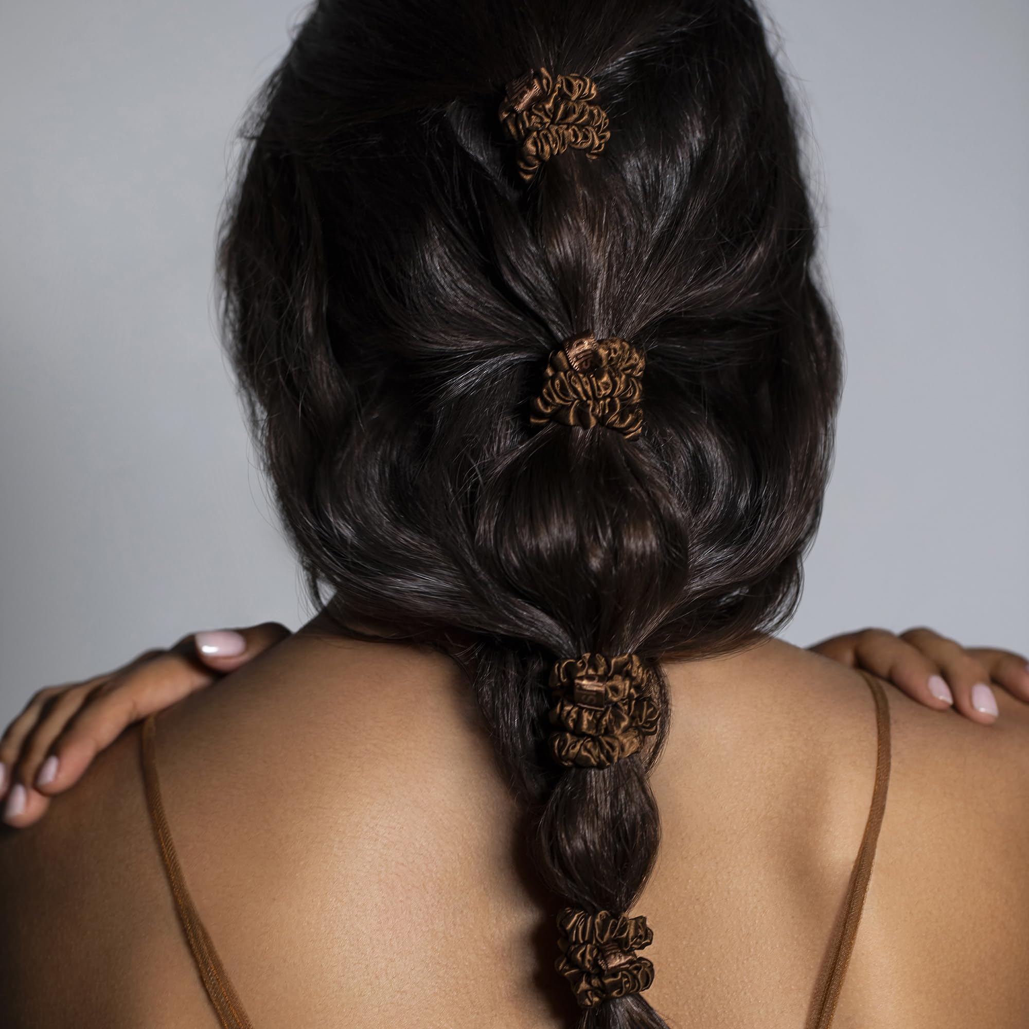 SLIP Skinny Scrunchies usage quotidien rapide pour coiffures simples
