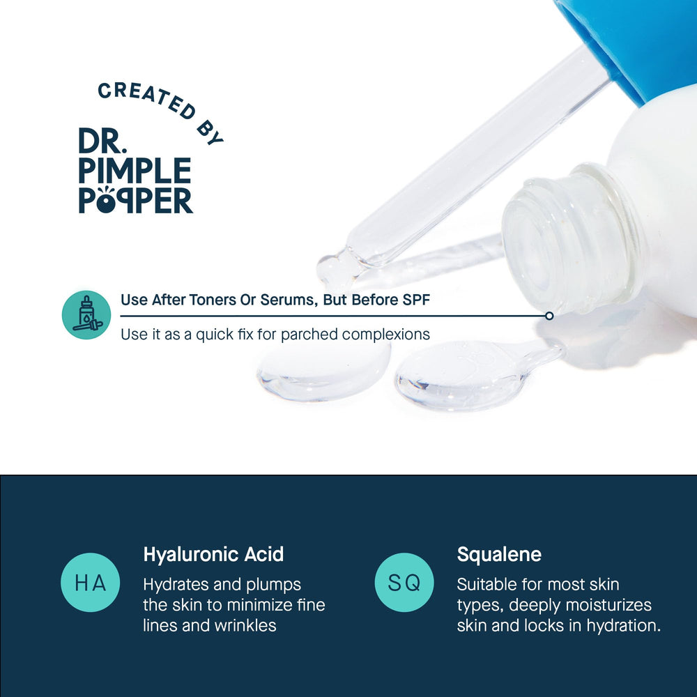 SLMD sérum texture légère absorption rapide peau fraîche.