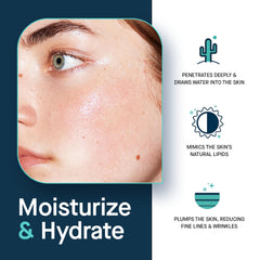 SLMD sérum avec squalane hydratation jour sans fini gras.