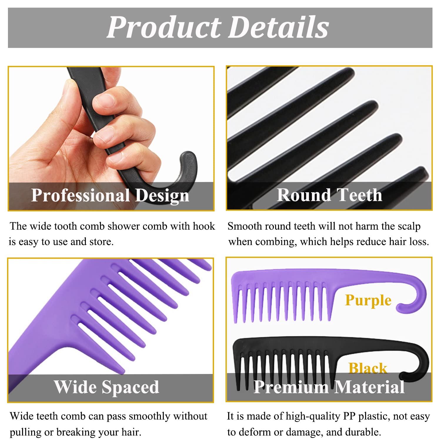 SmaringWing démêlage boucles mouillées, efficace sur cheveux mouillés et bouclés.