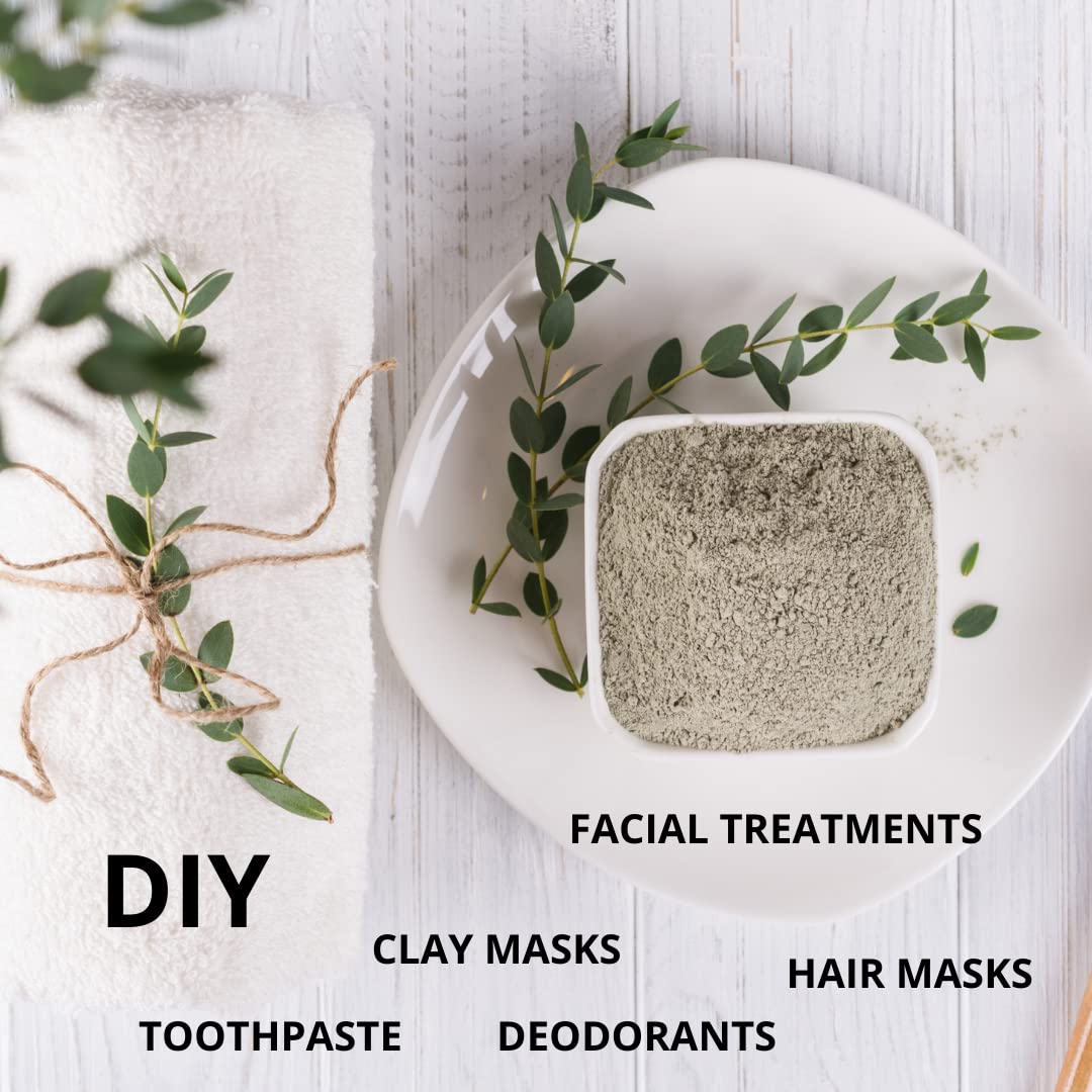Smart Solutions argile bentonite – dentifrice maison, nettoyage doux.