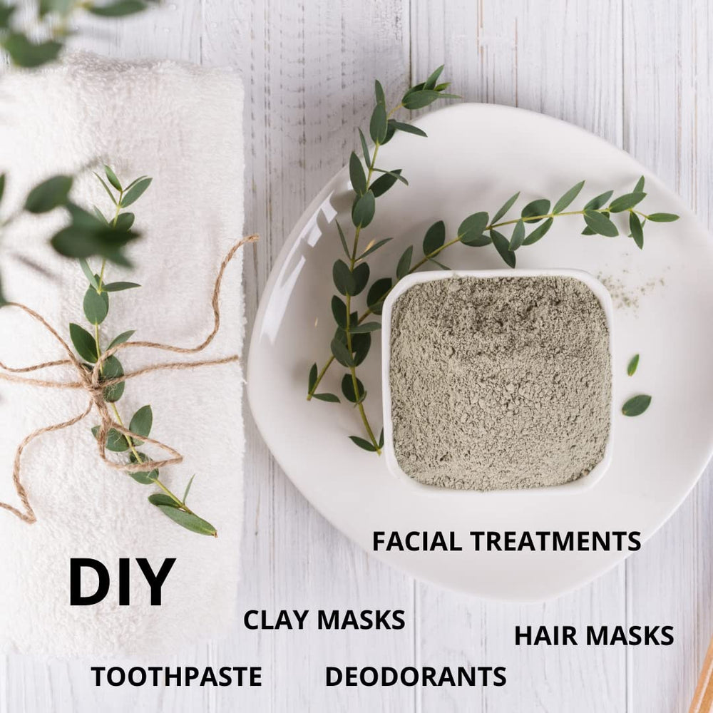 Smart Solutions argile bentonite – dentifrice maison, nettoyage doux.
