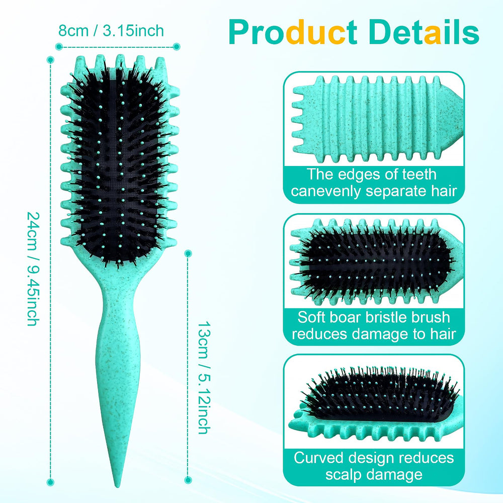 SMARTBEST Candy Brush, définition-boucles pour un brushing précis et uniforme.