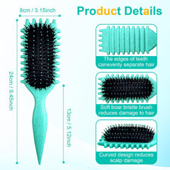 SMARTBEST Candy Brush, définition-boucles pour un brushing précis et uniforme.
