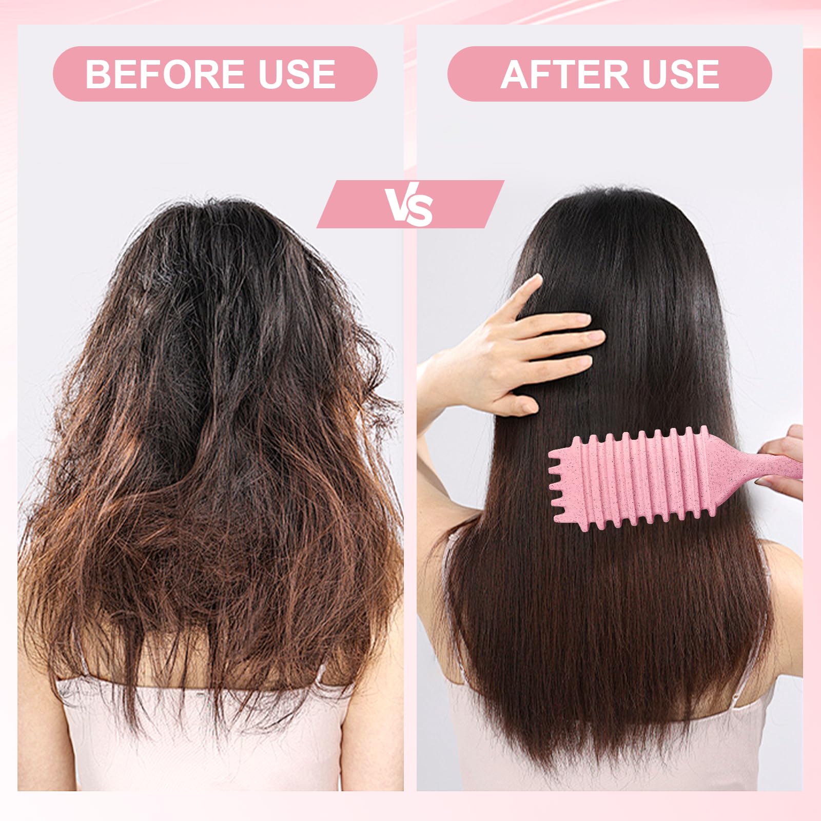 SmartBest Candy Brush poils doux réduisant la casse et tiraillements.