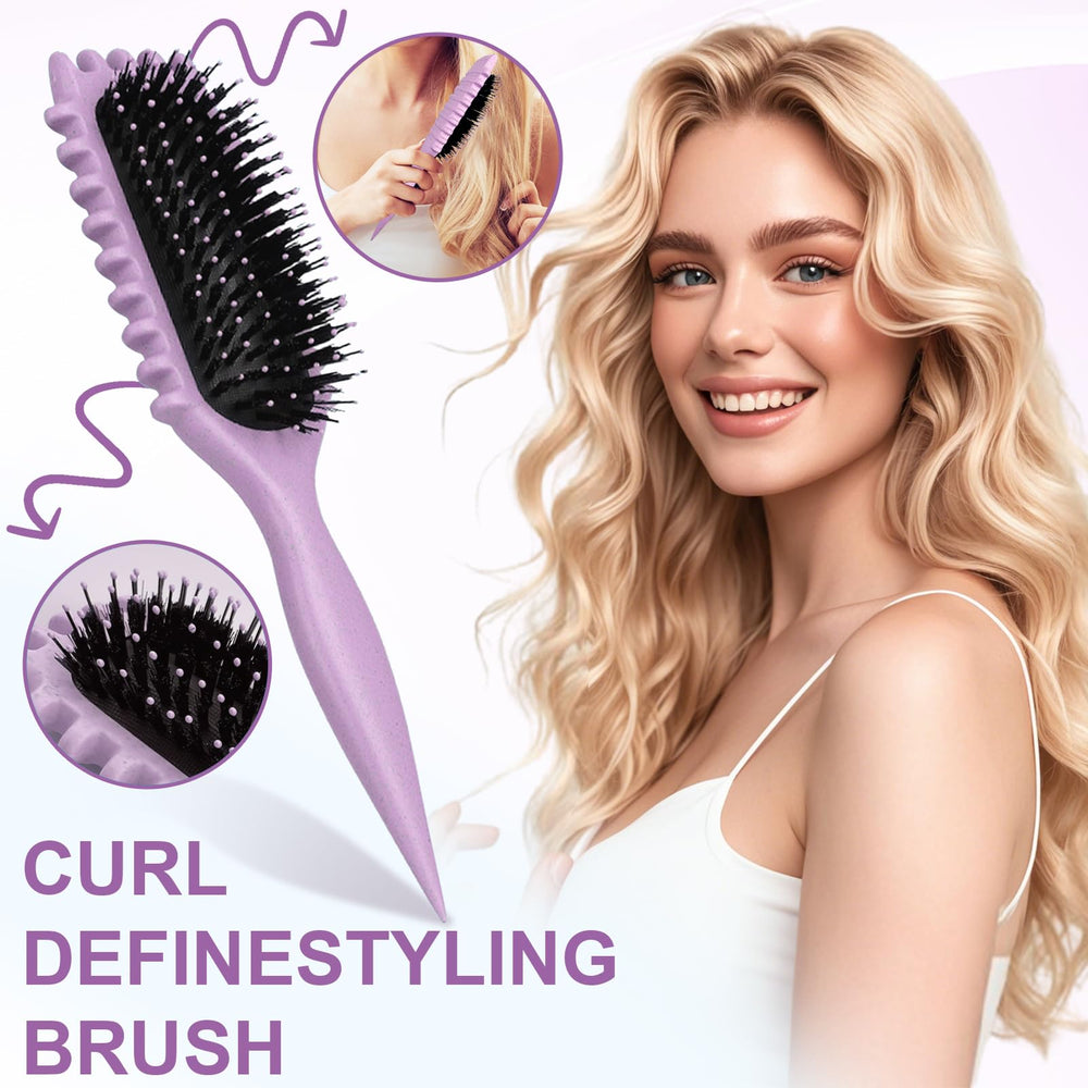 SmartBest Candy Brush repartition homogene des cheveux lors du coiffage.
