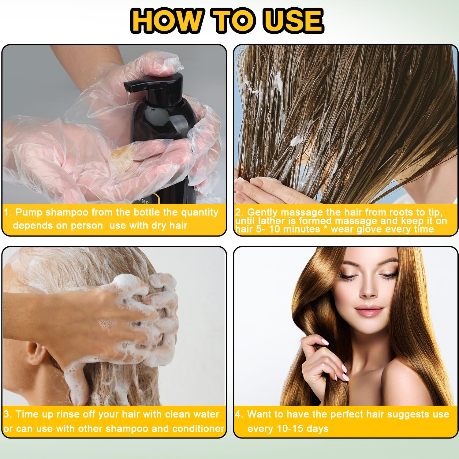 Sminktec Shampoing-coloration: conseils d'utilisation simples pour un résultat harmonieux.