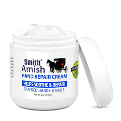 Smith Amish crème-mains: application rapide et nourrissante, texture légère.