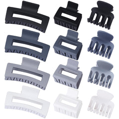 Clips SMKSL moyen carré, maintien fiable pour coiffure moyenne.