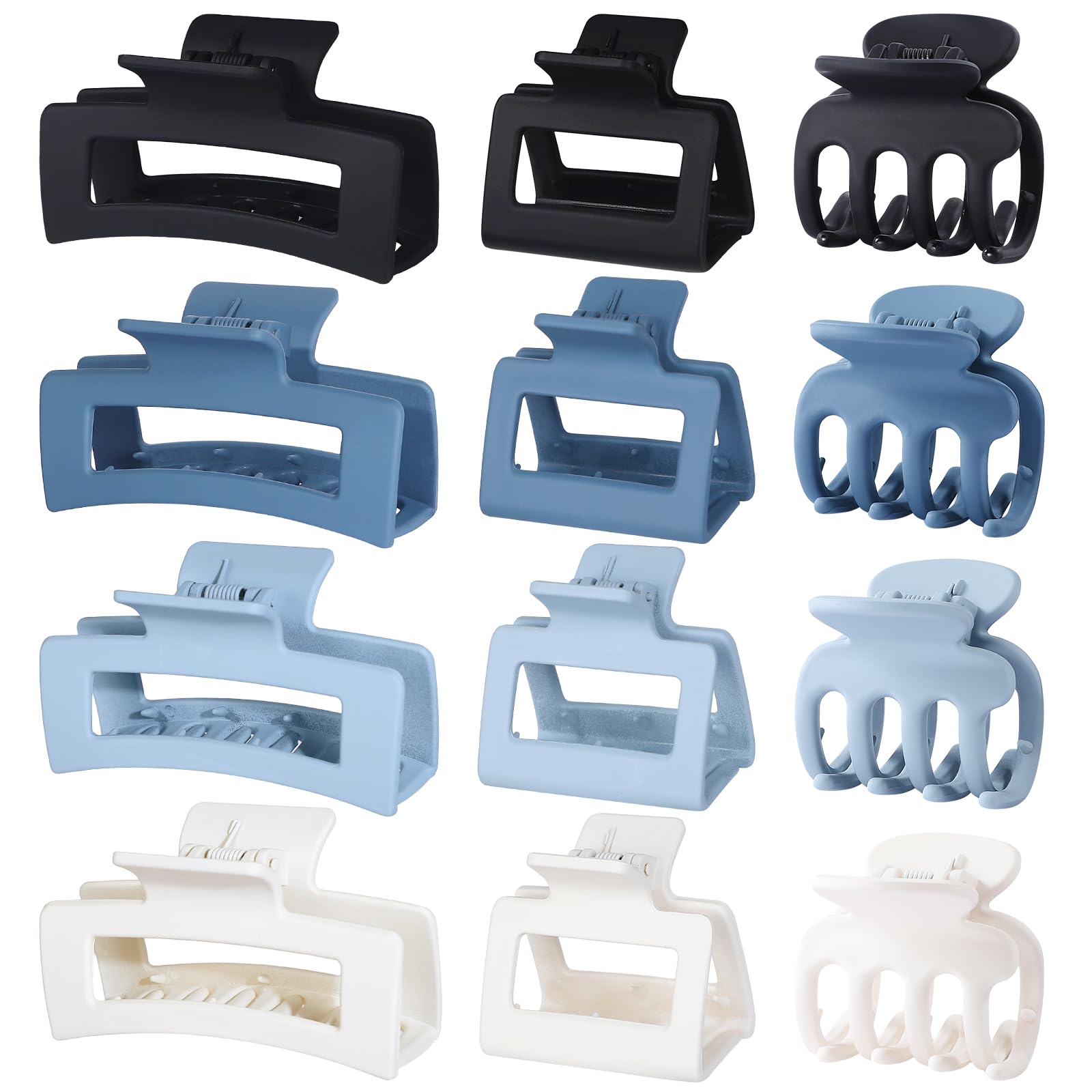 SMKSL pinces-cheveux 3 tailles adaptées à tous les styles et longueurs