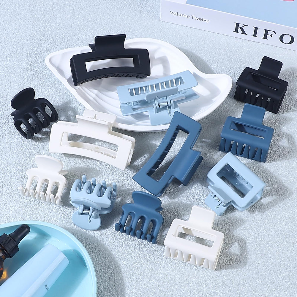 SMKSL pinces-cheveux disponibles en noir bleu clair et blanc pour assortir facilement