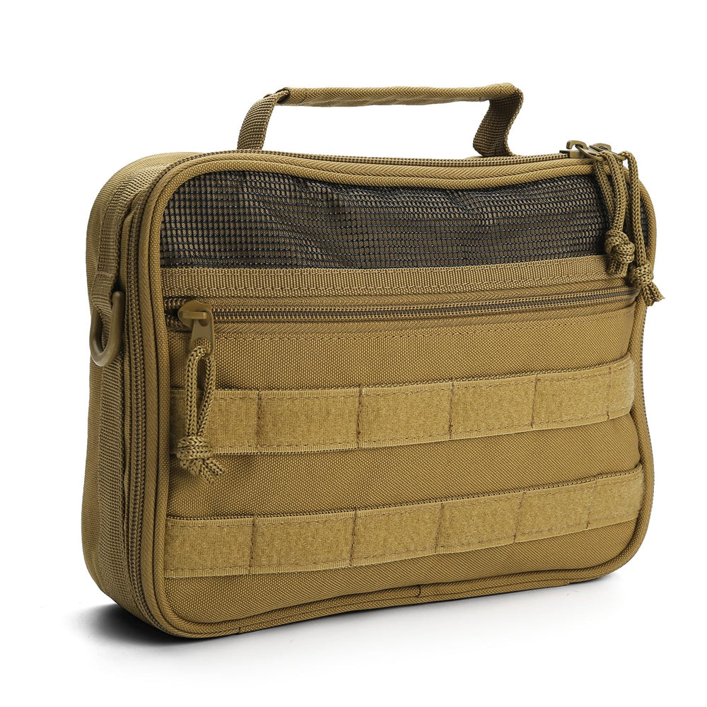 SMONT Design brun élégant = trousse masculine organisée et prête.