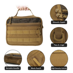 SMONT Panel MOLLE avant pour accrocher des accessoires essentiels.