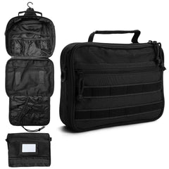 SMONT sac toilette homme ouverture et organisation faciles pour voyage léger