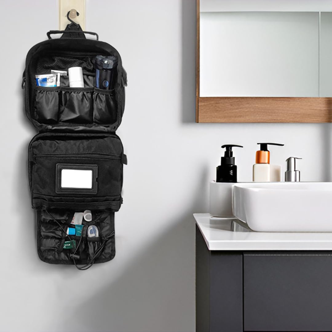 SMONT trousse toilette homme grande capacité idéale pour voyages.