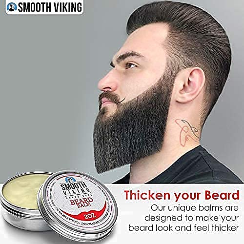 Ingrédients clés de Smooth Viking Barbe Baume pour hydrater en profondeur.