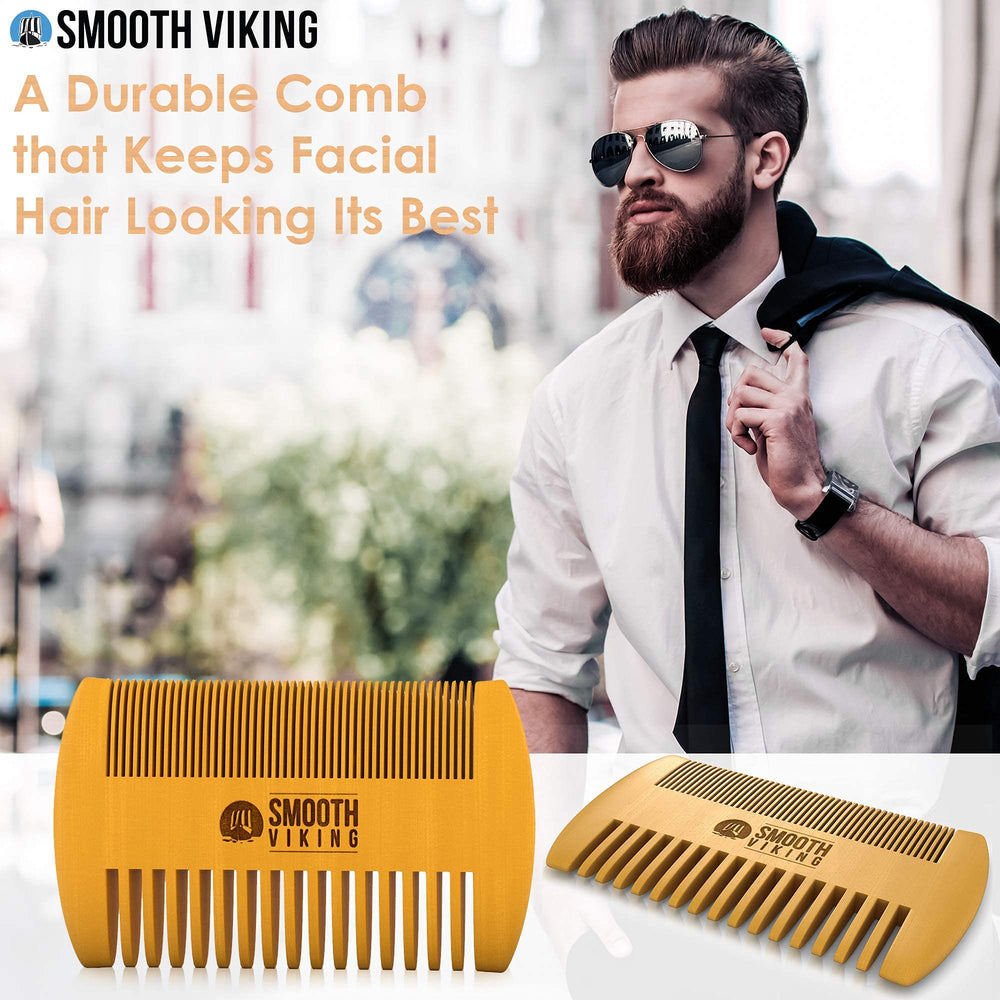 SMOOTH VIKING BEARD CARE - Ensemble cadeau barbe pour un soin régulier.