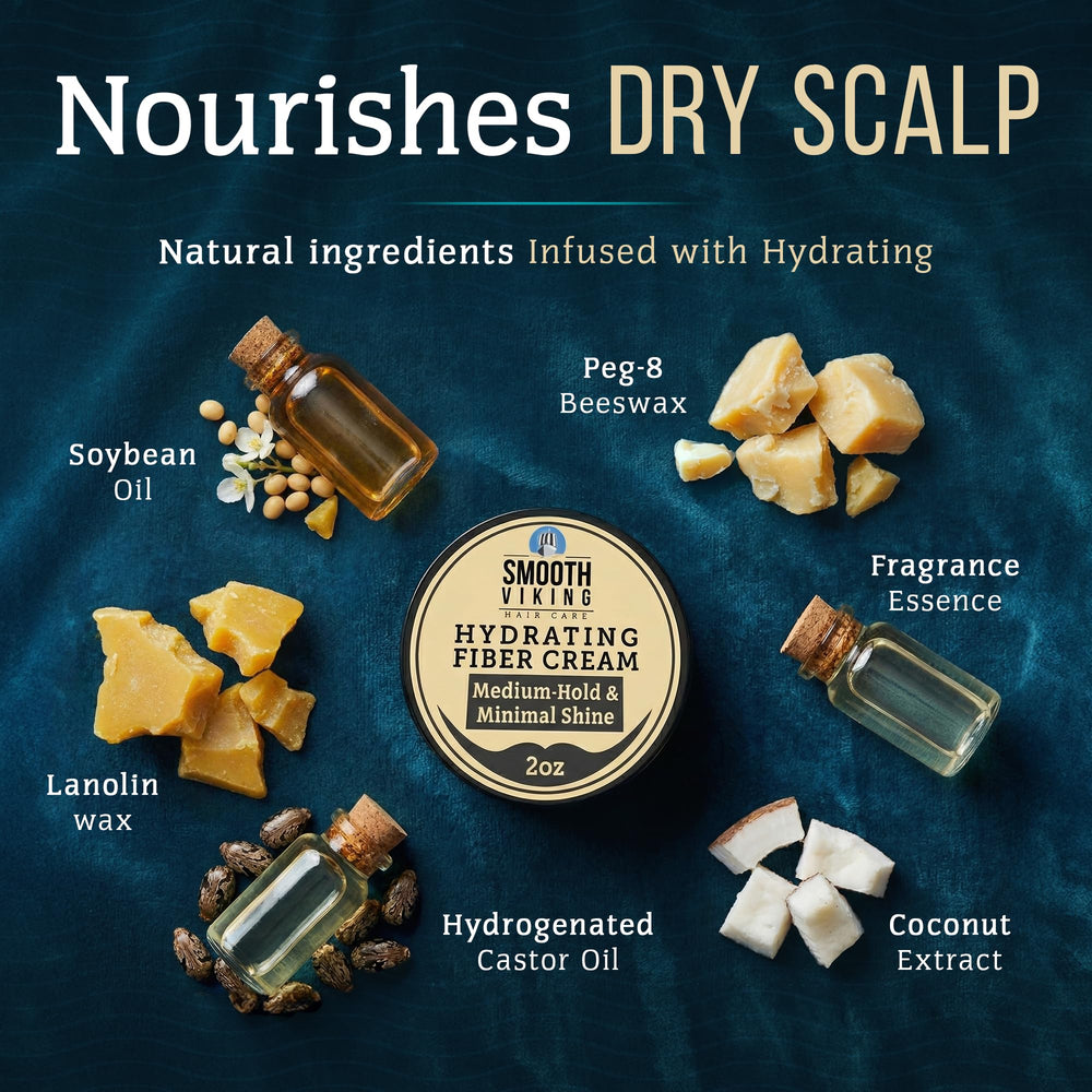 Utilisation quotidienne de Smooth Viking pour les cheveux masculins