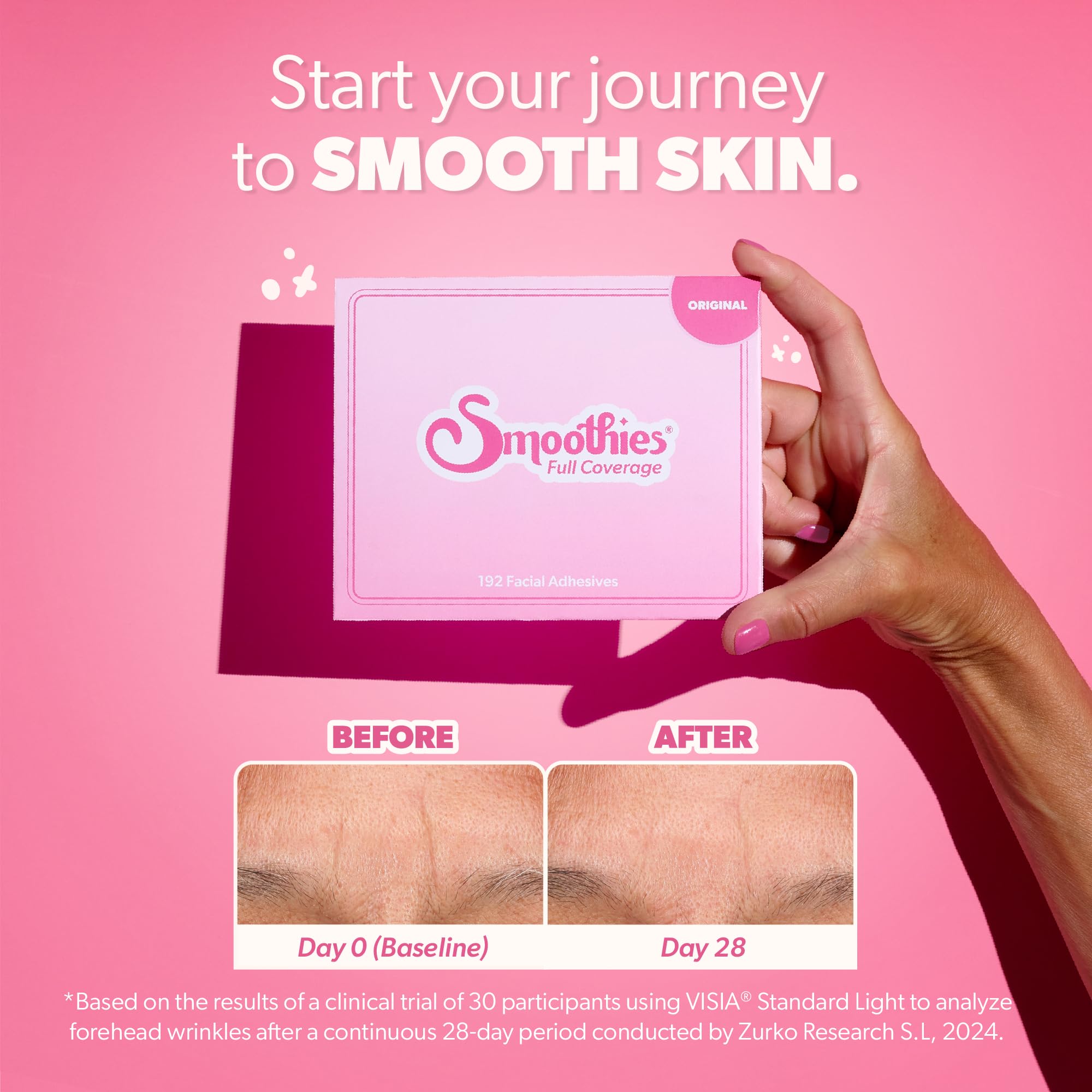 Patch Smoothies coins des yeux rides nocturnes et utilisation ciblée.