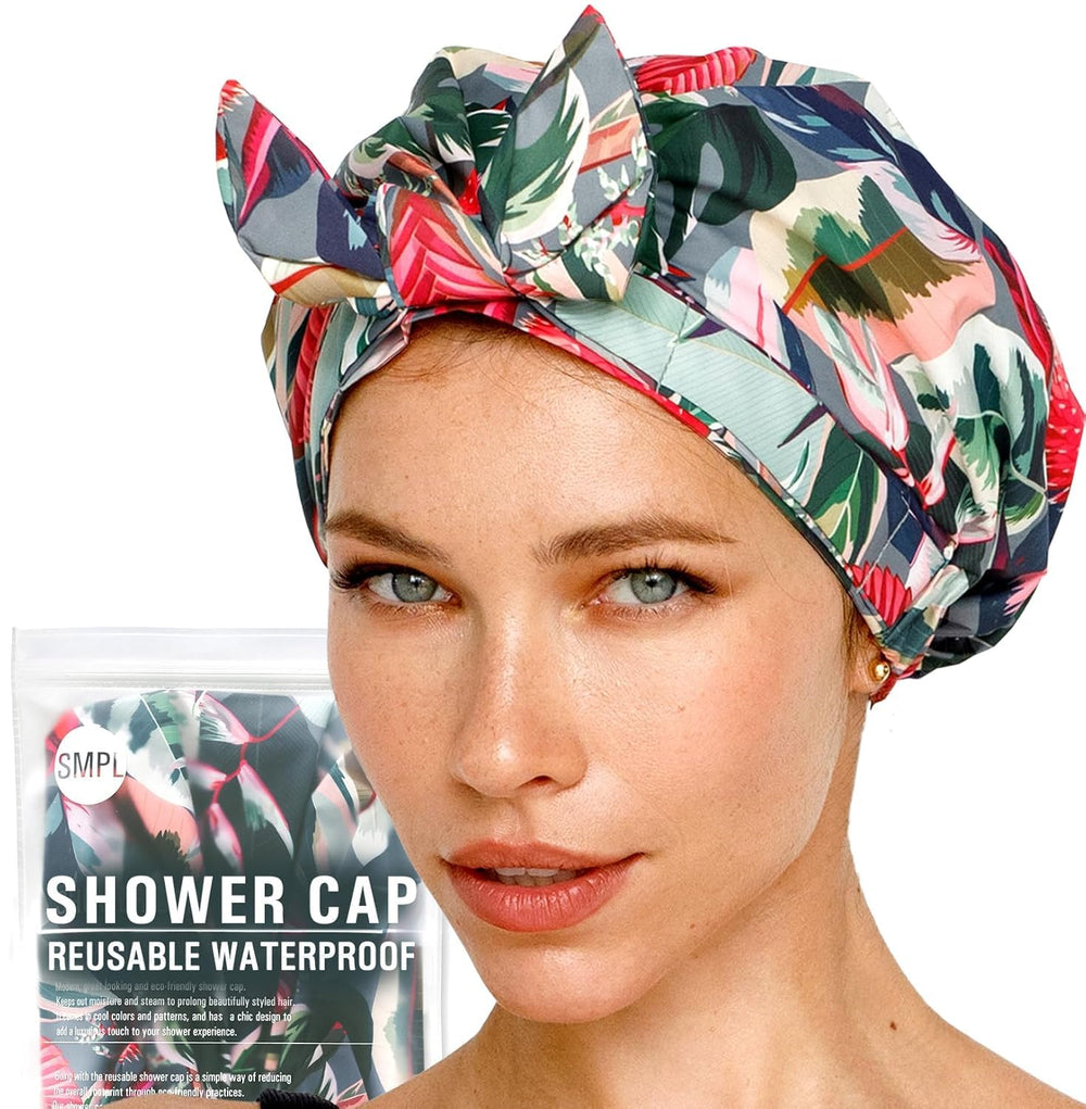 SMPL Objects bonnet de douche imperméable protège les cheveux sans fuite