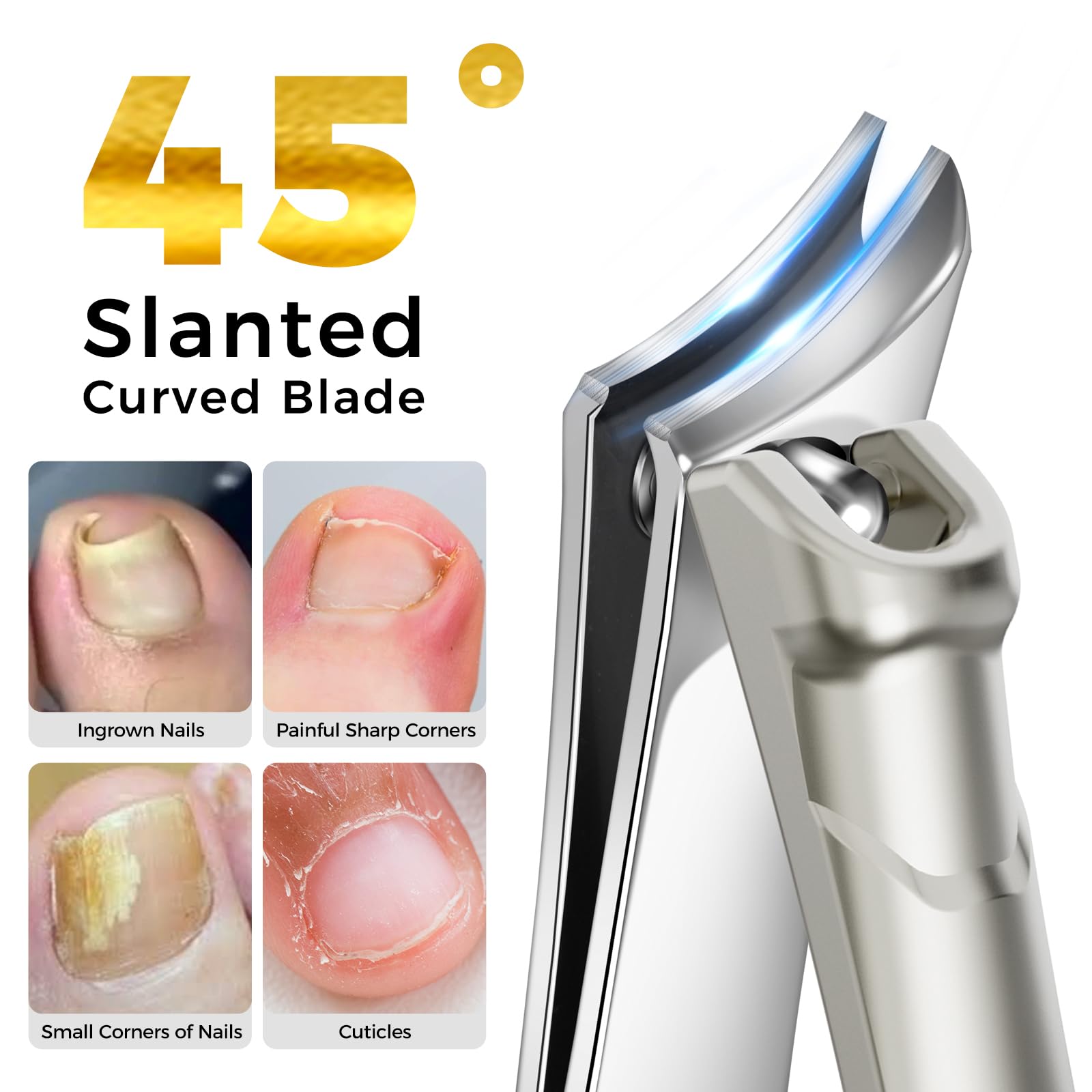 SMZHealing coupe-ongles 37 mm offre une grande ouverture