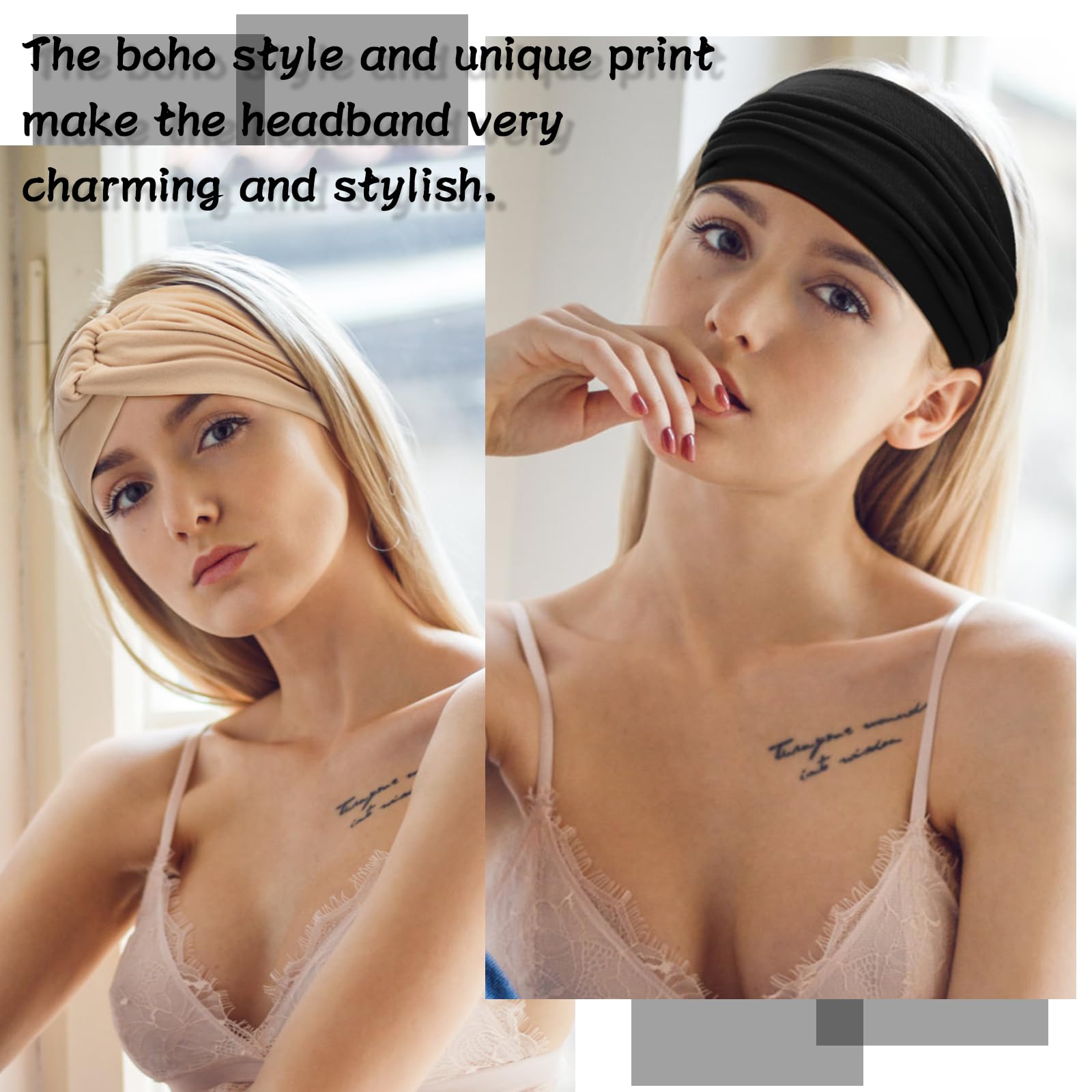 S&N Remille bandeau coton doux, cadeau pratique et élégant.